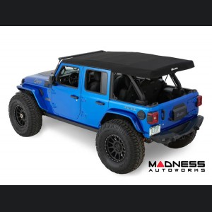 Jeep Wrangler JL Soft Top - Supertop Squareback by Bestop - Black Twill